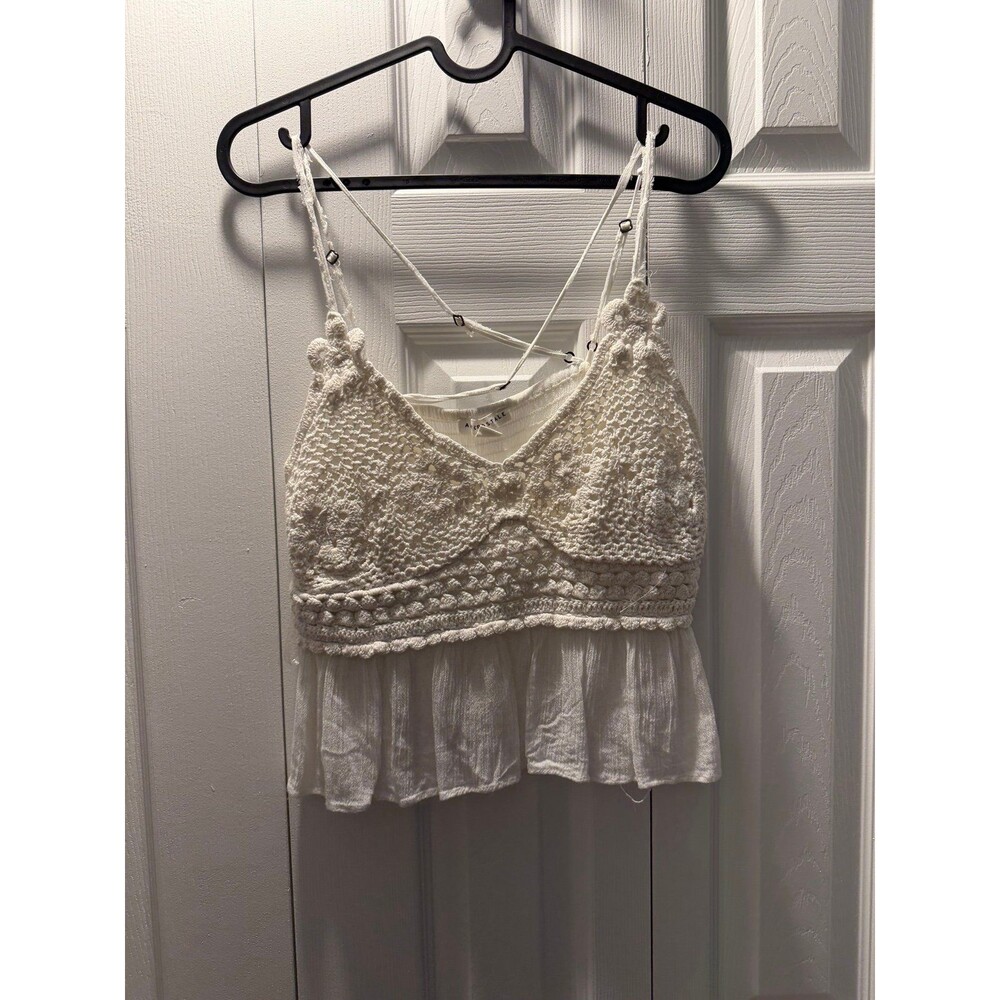 White strap blouse